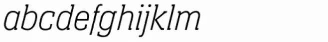 Neue Aachen Pro Thin Italic