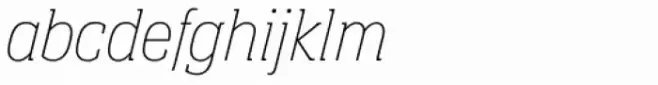 Neue Aachen Pro UltraLight Italic