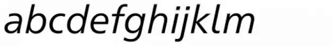 Neue Frutiger 1450 Pro Medium Italic