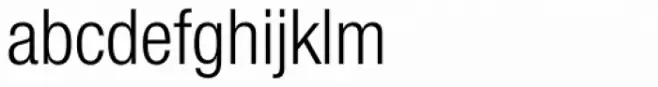 Neue Helvetica Paneuropean 47 Condensed Light