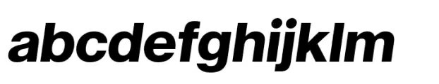 Neue June Bold Italic
