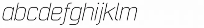 Neutraliser Sans Thin Italic