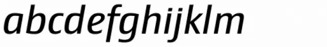 Newbery Sans Pro Regular Italic