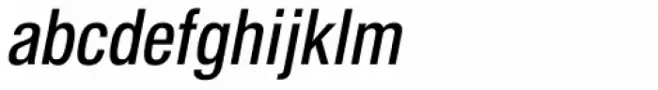 Newhouse DT Condensed Medium Oblique
