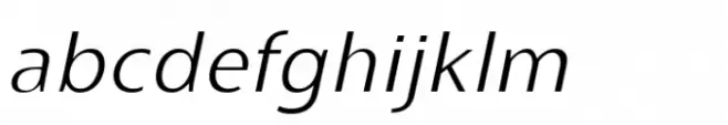Ninova Extralight Italic