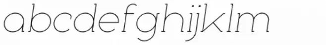 Nokio Slab Extra Light Italic