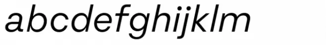 Nomos Sans Regular Italic