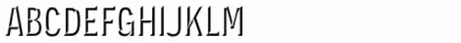 Novecento Carved Condensed Medium