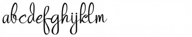 Nozomi Handwriting Script Regular