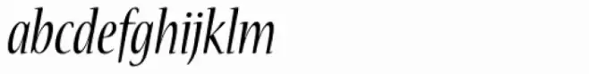Nueva Std Cond Italic