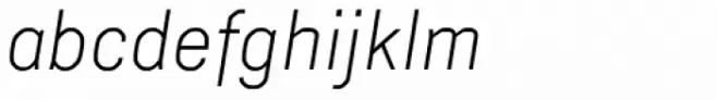 Occidental Light Italic
