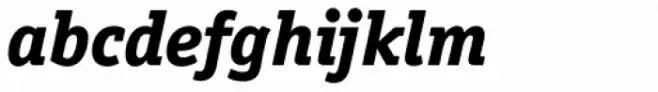 Officina Serif Pro ExtraBold Italic