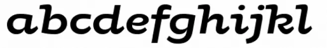 Oksana Cyrillic Alt Bold Italic