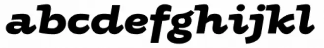 Oksana Cyrillic Heavy Italic