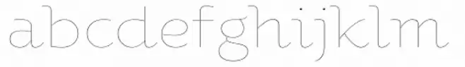 Oksana Cyrillic Thin
