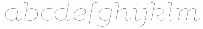 Oksana Greek Alt Thin Italic