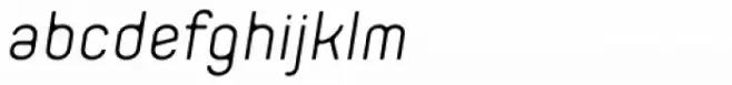 Orev Edge Semi Light Italic