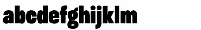 Otoiwo Grotesk Compressed Black