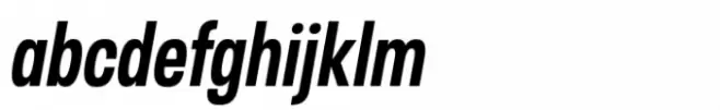 Otoiwo Grotesk Compressed Bold Italic