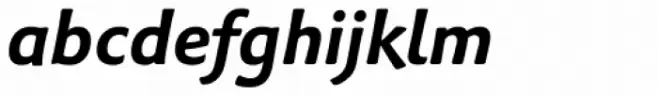 Palatino Sans Informal Bold Italic