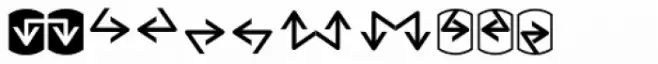 Palm Icons Arrows
