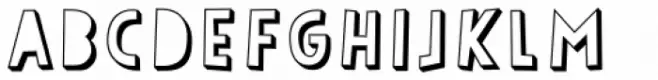 Papercute Inline Outline 3D