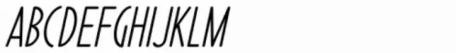Pen Lettering Sans Oblique JNL