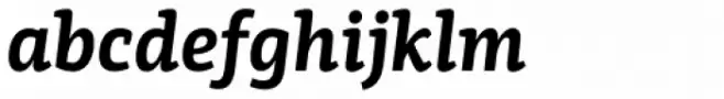 PF Centro Slab Press Bold Italic