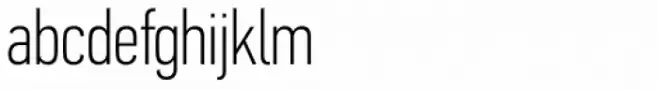 PF DIN Text Comp Pro Thin