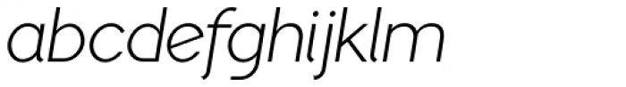 PF Lindemann Sans Light Italic