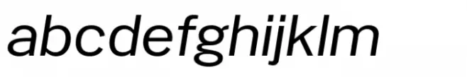 PG Gothique Wide Italic