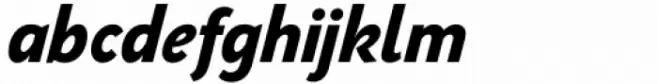 PGF Now Extra Bold Italic