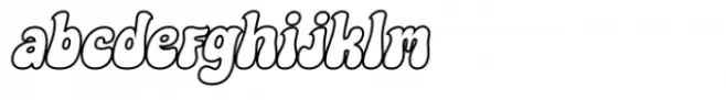 Pinewood Outline Bold Italic
