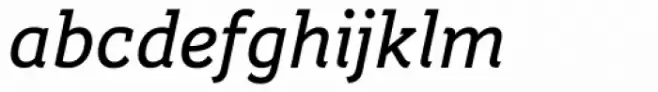 Placebo Serif Italic