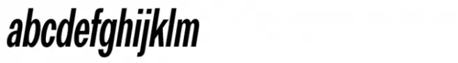 Premis Medium Condensed Italic