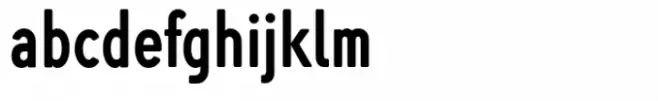 Profonts Bureau Bold Condensed