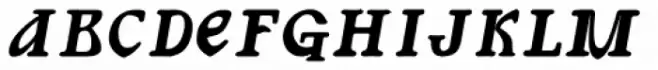 Radonezh Bold Italic