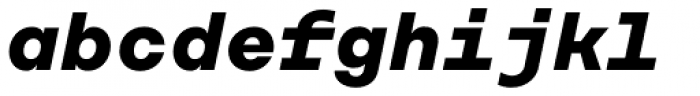 Rational TW Display Extra Bold Italic