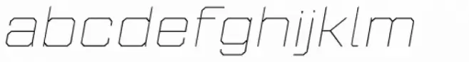 Refinery 95 Hairline Italic