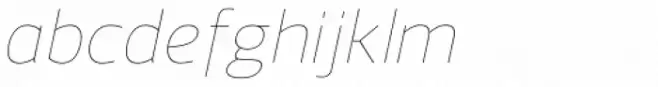 Regan UltraLight Italic