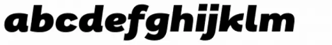 Remora Sans W3 Black Italic