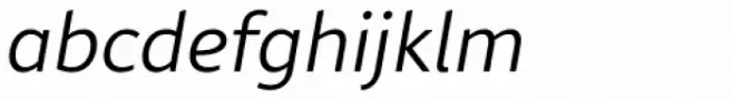 Rival Sans Light Italic
