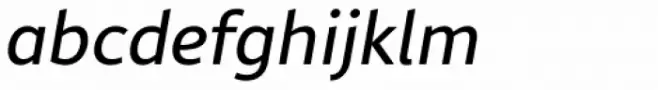 Rival Sans Regular Italic