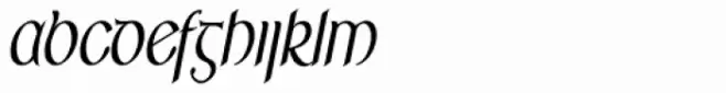 RM Celtic Condensed Italic