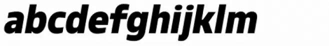 Robusta Heavy Italic