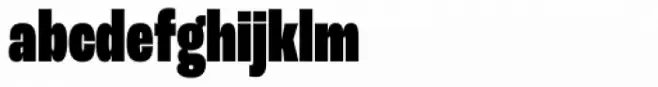 Roc Grotesk Compressed Black