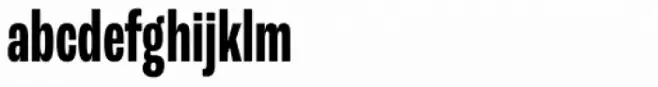 Roc Grotesk Compressed Bold