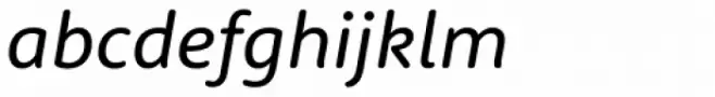 Rooney Sans Italic