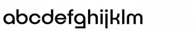 Rotarry Semi Geometric Font