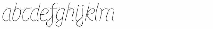 Rue Display Thin Light Italic